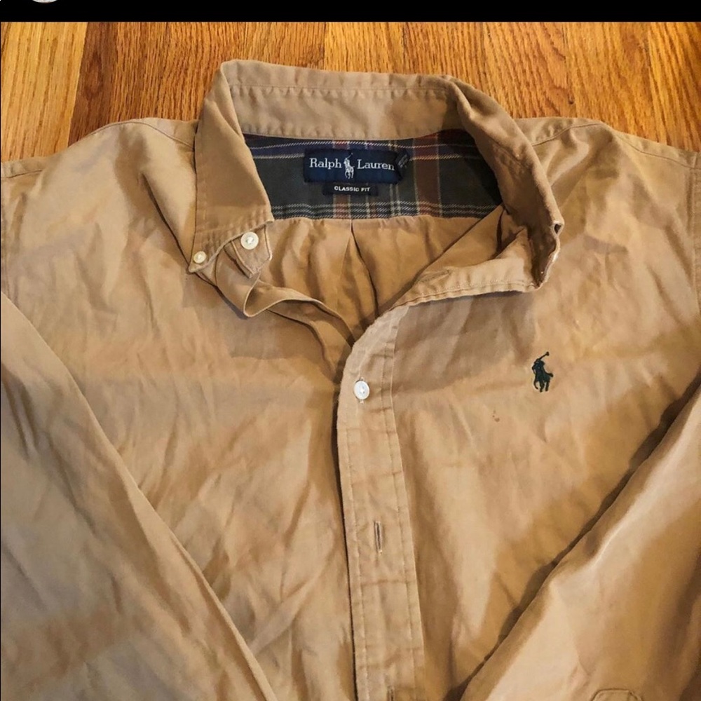 Raulph lauren button up